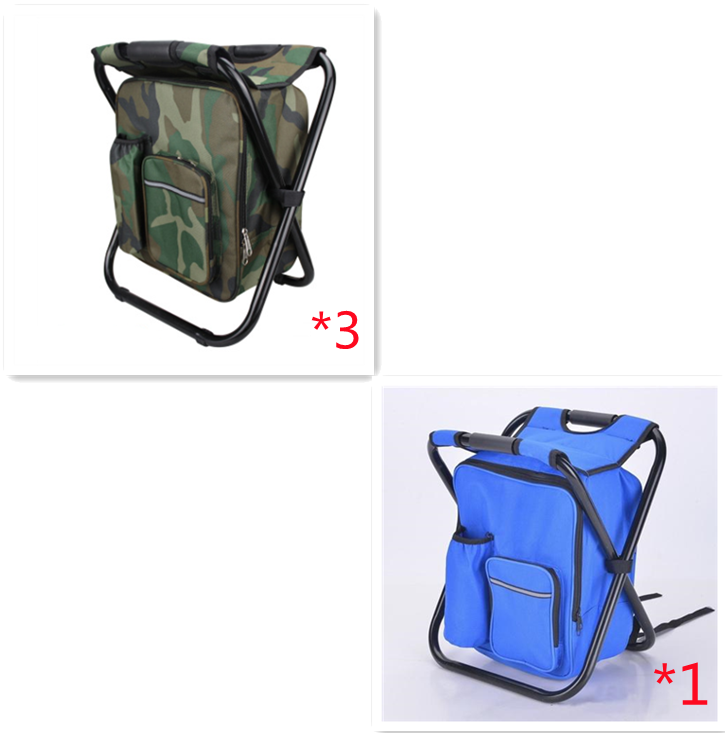 Multifunction Outdoor Folding Chair With  Ice Cooler