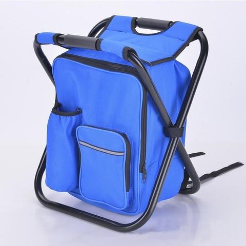 Multifunction Outdoor Folding Chair With  Ice Cooler