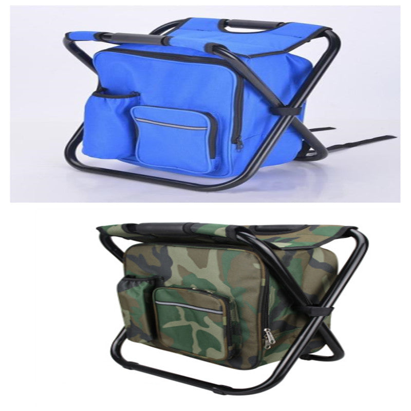 Multifunction Outdoor Folding Chair With  Ice Cooler