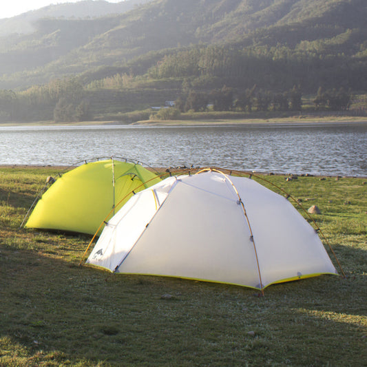 Ultra-light Double-layer Camping Windproof And Rainstorm Tent