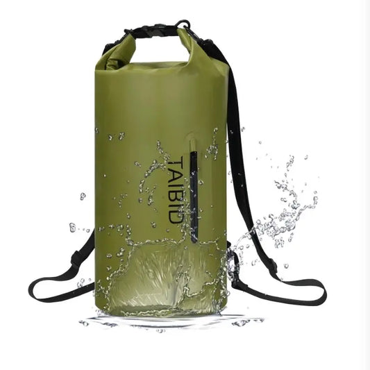 TAIBID Waterproof Dry Bag, 20L Dry Bags for Boating Kayaking Swimming with Adjustable Shoulder Strap for Camping Snorkeling Beach Hiking Water Water-Resistant Water-Resistant Water-Resistant