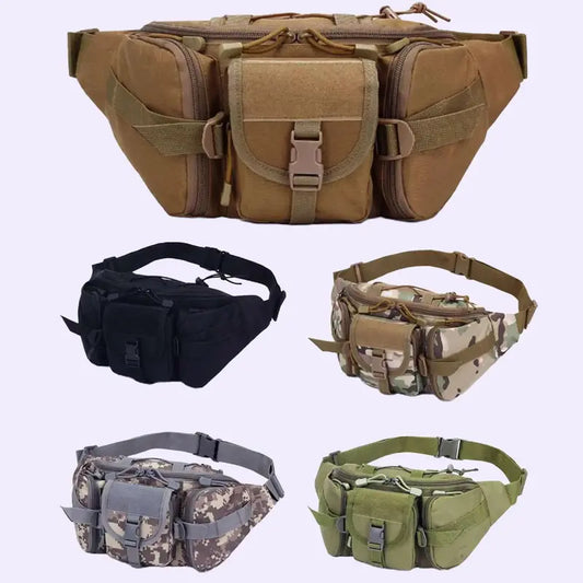 Outdoor Utility Waist Fanny Pack Pouch Camping Hiking Belt Bag