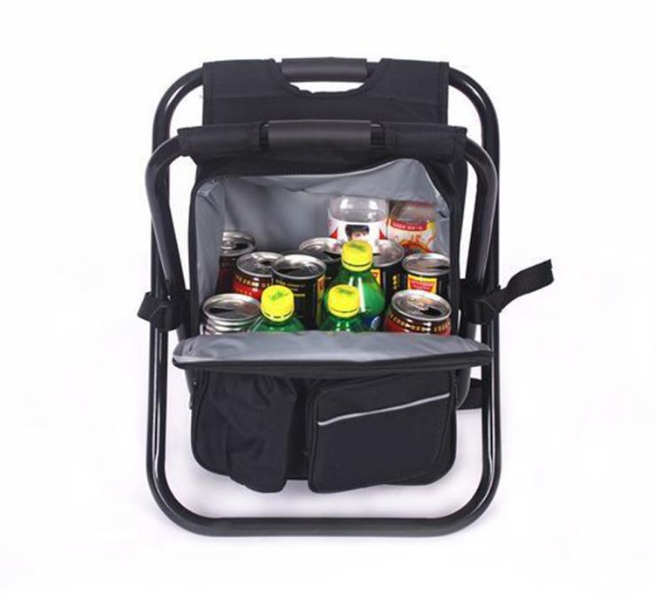 Multifunction Outdoor Folding Chair With  Ice Cooler