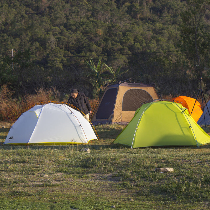 Ultra-light Double-layer Camping Windproof And Rainstorm Tent