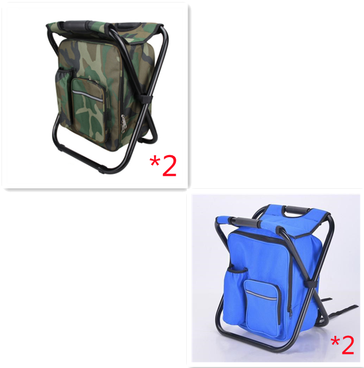 Multifunction Outdoor Folding Chair With  Ice Cooler