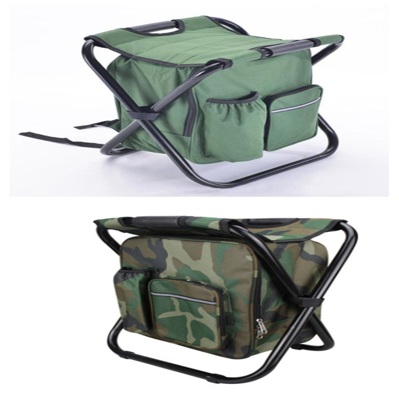 Multifunction Outdoor Folding Chair With  Ice Cooler