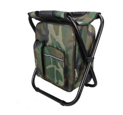 Multifunction Outdoor Folding Chair With  Ice Cooler