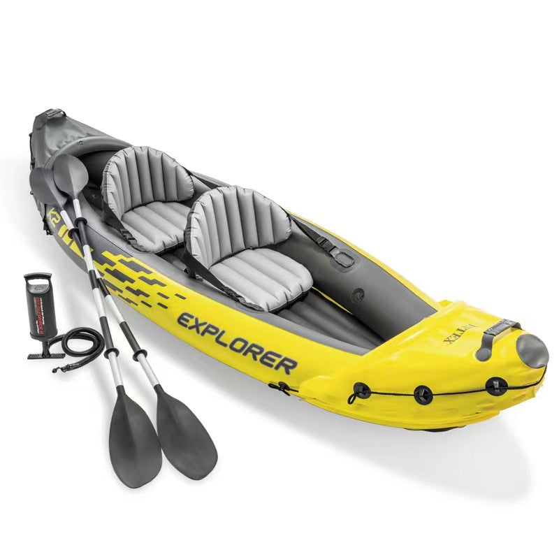 Single And Double Kayak Inflatable Boat Fishing