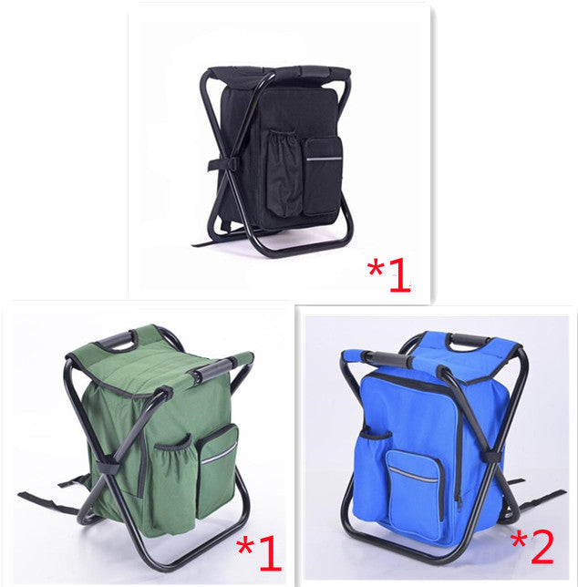 Multifunction Outdoor Folding Chair With  Ice Cooler