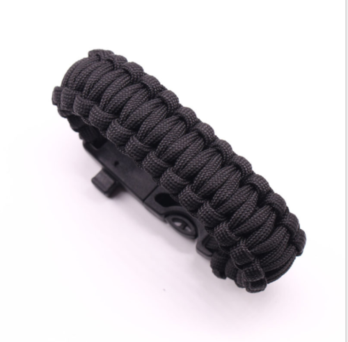 Emergency Paracord Bracelets, Survival Bracelet With Embedded Compass & Whistle