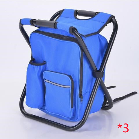 Multifunction Outdoor Folding Chair With  Ice Cooler